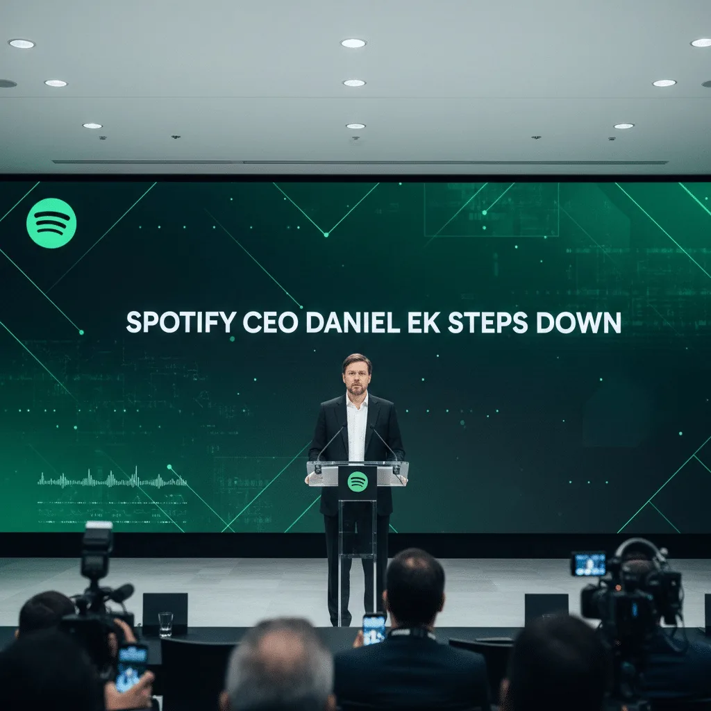 Fondatorul Spotify, Daniel Ek, își încheie mandatul de CEO