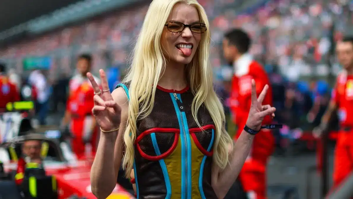 Anya Taylor-Joy Formula 1