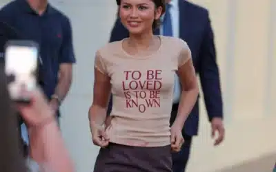 Zendaya surprinde cu tricou cu mesaj la proiecția The Drama