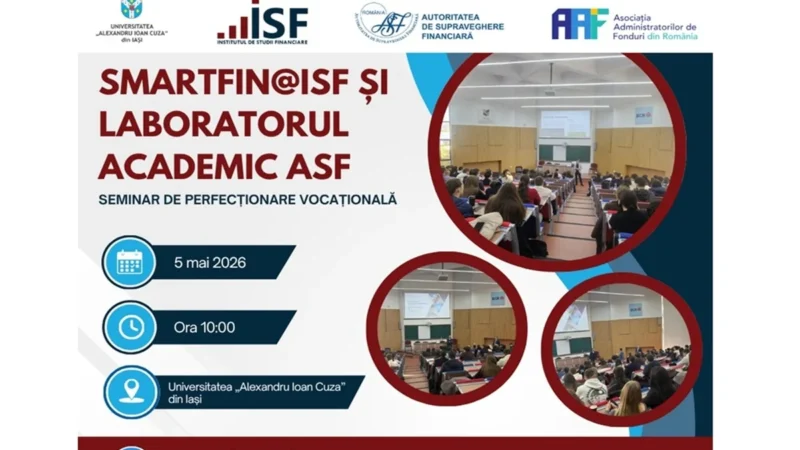 Nume grele din finante vin la Iasi. Oportunitate uriasa pentru studentii de la Cuza
