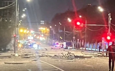 Explozii la 10 kilometri de Kremlin. Moscova zguduita de drone inainte de parada de 9 mai