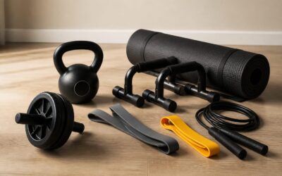 7 echipamente fitness pentru spații mici cu prețuri între 109,99 lei și 3.499,99 lei