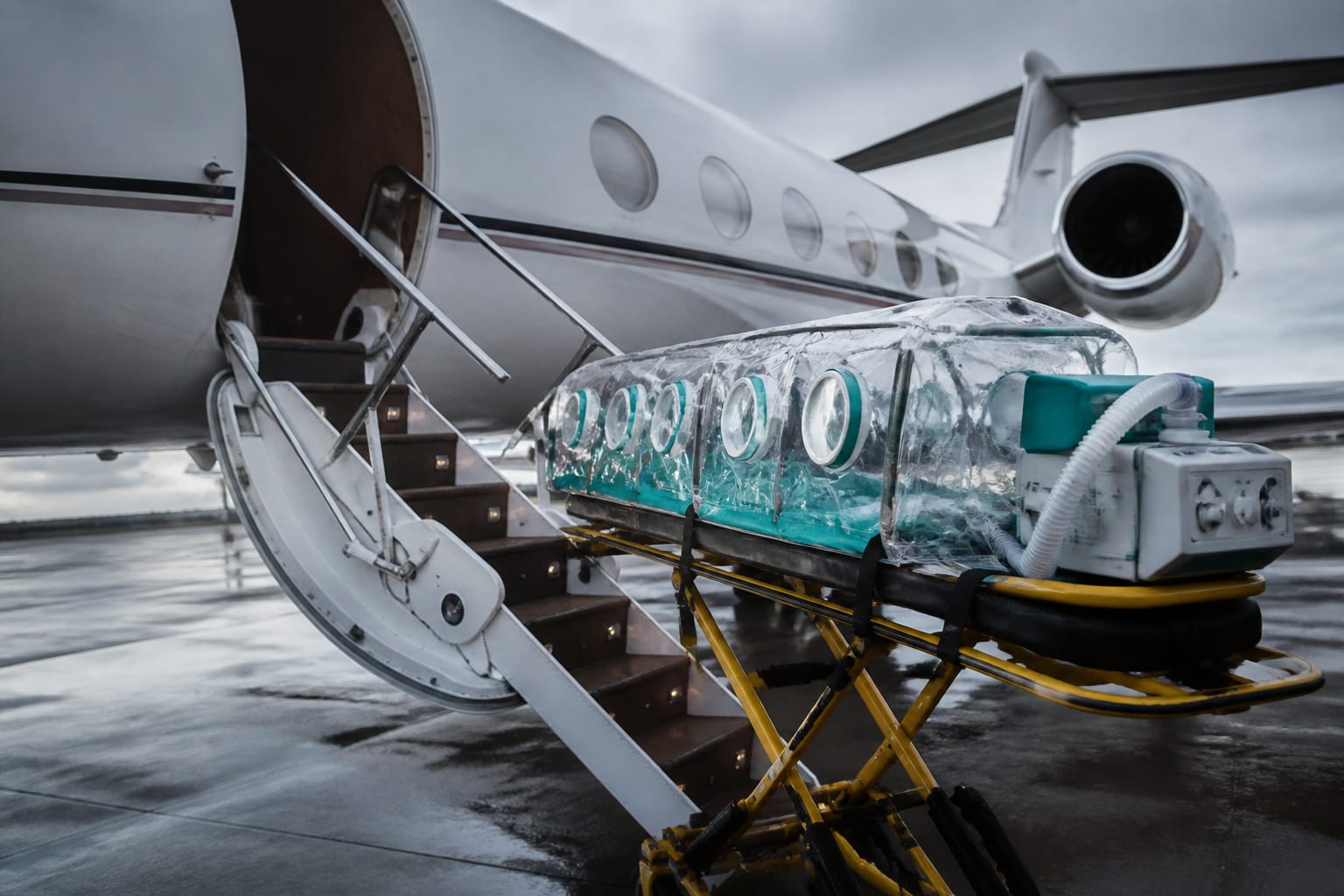 Al doilea american cu Ebola din RDC a fost transferat la Frankfurt