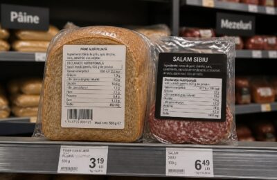 Consumul de sare în România este dublu față de limita recomandată de OMS