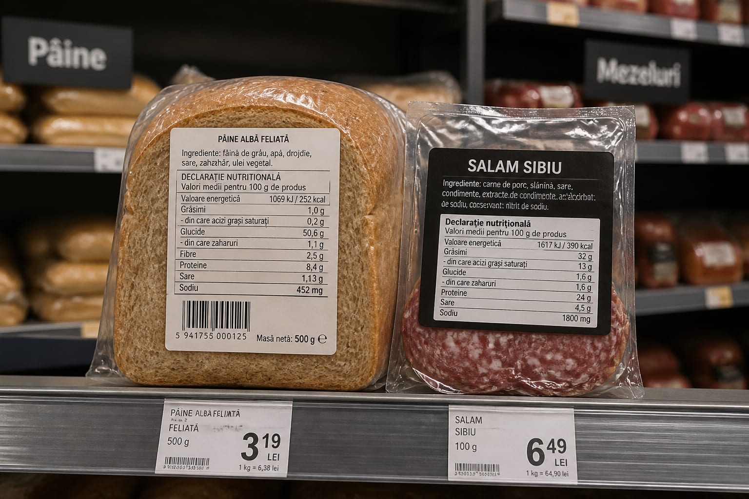 Consumul de sare în România este dublu față de limita recomandată de OMS