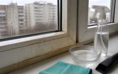Cum se pot curăța ramele de PVC îngălbenite cu soluții preparate în casă