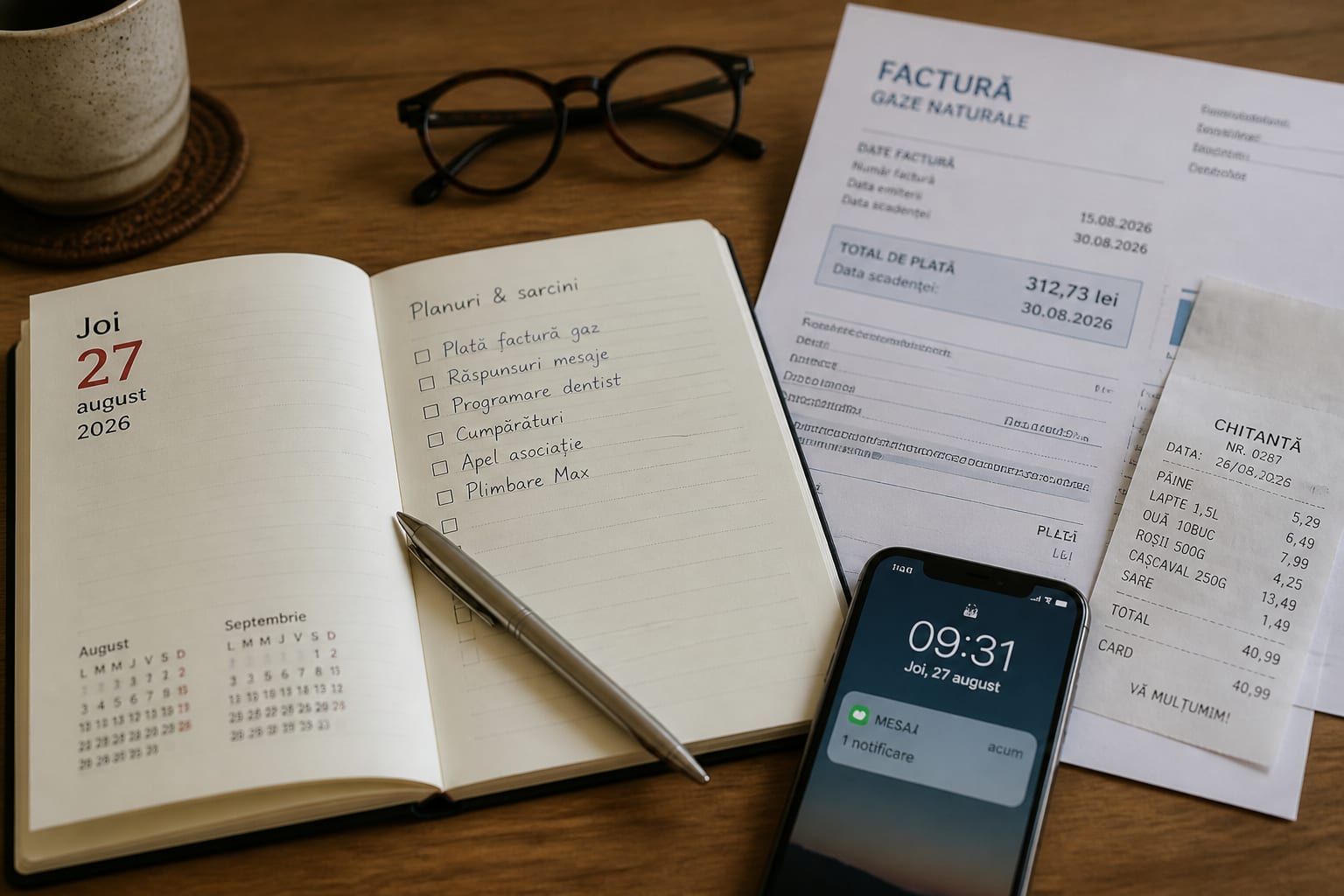 Horoscopul din 27 august 2026 aduce o zi practică, cu spor pentru Fecioară și Leu