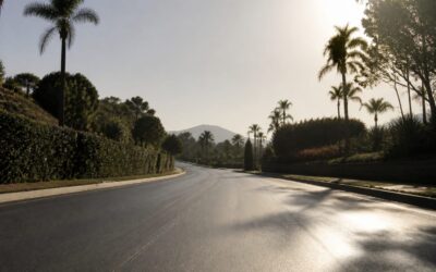 Los Angeles a redus temperatura asfaltului cu 10 grade Celsius folosind un strat reflectorizant