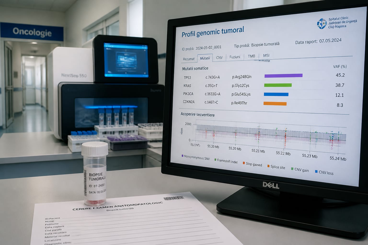 Testarea genetică extinsă a găsit noi opțiuni de tratament pentru 28% dintre pacienții cu cancer dintr-un studiu