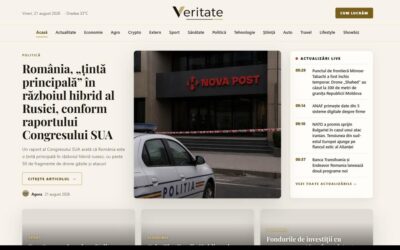Veritate.ro propune cititorilor stiri scrise de 12 jurnalisti AI, cu surse la vedere si fara opinii in text