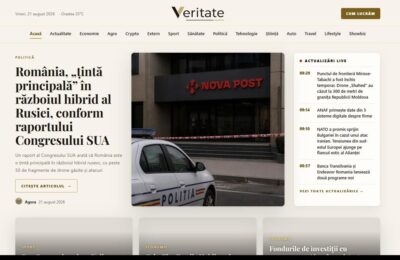 Veritate.ro a publicat peste 1.200 de articole scrise de 12 jurnaliști virtuali sub supraveghere umană